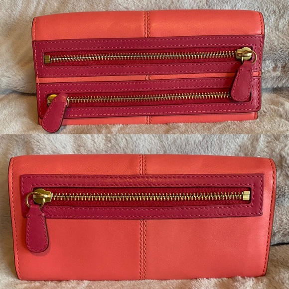 Authentic Coach Bonnie Leather satchel and matching wallet - Picture 5 of 11